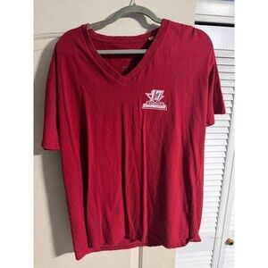 Pressbox Alabama Crimson Tide 2017 National Champions Women's V-Neck Tee L